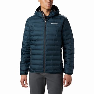 Columbia Lake 22™ Hooded Down Jacka Herr Marinblå (XSGYM6138)